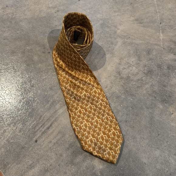 J Garcia Tree‎ Collection Fifteen silk tie - Picture 1 of 5